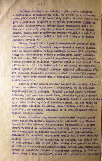 Dezerce Aloise Bodora z roty na Novém Žďáru (1953). Poučný rozkaz velitele PS, brigádního generála  Ludvíka Hlavačky (5.)