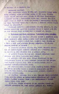 The desertion of Alois Bodor from the Nový Žďár company (1953). Corrective instructions from the Border Guard commander, Brigadier General Ludvík Hlaváček (8)