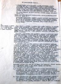 The events of August 1968. An order from Aš garrison commander, Lieutenant Colonel Miroslav Tomeš, from 7 September 1968 (2)