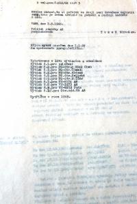 The events of August 1968. An order from Aš garrison commander, Lieutenant Colonel Miroslav Tomeš, from 7 September 1968 (5)