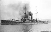 Loď Zrinyi, na které sloužil pamětníkův otec během první světové války v řadách rakousko-uherského válečného námořnictva