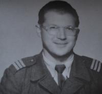 Jaro Křivohlavý after his service in the army, 1953