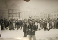 Demonstrace v listopadu 1989 v Trutnově konaná v rámci generální stávky