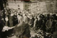 Pohřeb Pavla Wonky v květnu 1988 ve Vrchlabí