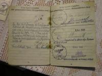 Vojenská knížka dědy Karola Tomaniece