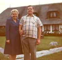 Marie Škornová s manželem