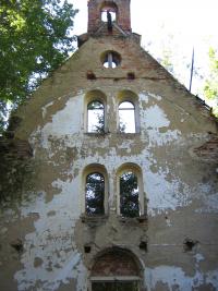 The ruins of the chapel of St. Anna