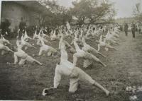 Cvičení mladých hasičů v Úboči 