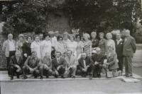 Class reunion in Kolovec, 1969