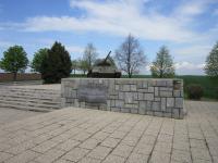 Memorial to Czechoslovak tank crews in Sudice