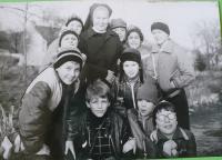With children in Ročov.
