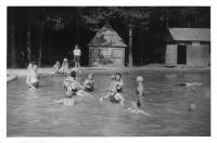Skautský tábor hlineckých světlušek 1939