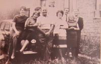 Rodina Fejglova, která v roce 1966 přijela navštívit rodinu z Jižní Afriky