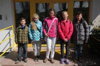 Brána Primary School students visiting the Jičín Archive (09/04/2015)