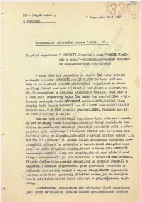 Vyhodnocení archivního svazku z roku 1967-1