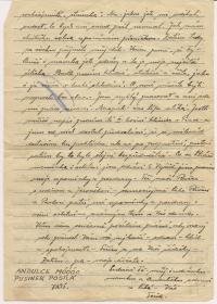 Dopis z vězení manželce -2