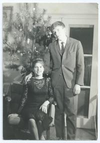 Děti Věra a Pavel, Vánoce doma v Želízích, 1960