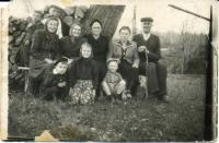 Depotred from Halychyna families of Greek-Catholic prists Mykytka, Kotlyarchuk,Vengrynovych and Petrash. Special settlement Dzhonka, 1955.