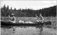 Водно-мандрівний табір куреня "Ватага Бурлаків" по Альґонквін Провінс Парку, Північне  Онтаріо, Канада, 5-10 липня 1953 р.