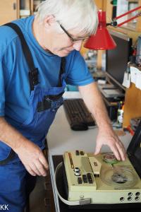 Pamětník přehrává postup potlačení rušení Sv. Evropy