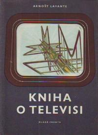 The cover of his book on television