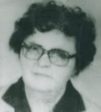 Marie Vitoušová, matka Věry Doleželové asi 80. léta