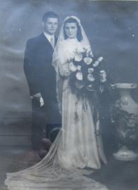 Erwin Baránek s manželkou