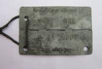 Známka manžela Vlastimila Hanzla ze zajateckého tábora ve Villingenu v Německu