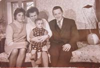 Bratr Josef s rodinou Aloise Čočka