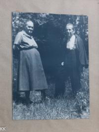 Hana a Josef Decastellovi - rodiče paní Dekastellové 