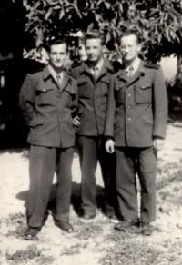 With his siblings also in auxiliary troops