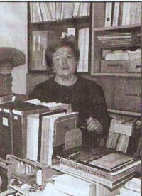 Hana Kochánková v osiřelé pracovně manžela