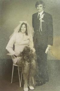 Svatba manželů Drahomíry a Jana Šinoglových