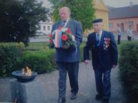 Václav Kocek během pietního aktu