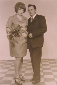 Lubomír Gižický with his wife Erika
