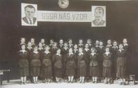 Singing club of the youth prison in Zámrsk
