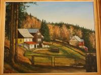 rodný dům na obraze