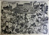 vojenské tablo z Vimperka - 1956