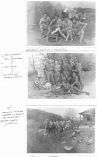 výcvik u 7. výsadkového pluku