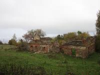 Ruins of the largest farm, belonging to the Koblitz family, which are the only remnants of any building left in Hřibová