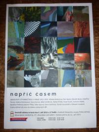 5d - Plakát z výstavy spolužáků z Výtvarné školy Napříč časem, 2009