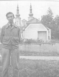 Seminary attendant in 1967 (in Velehrad)