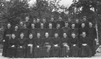 With year seminary attendees, end of second semester, 1957