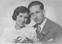 Wedding photo of Pavel Kuneš´s parents