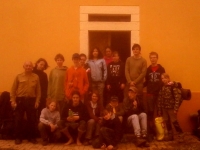 Hadži se skauty a skautkami střediska "Jožky Knappa" Plzeň