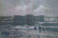 Oslava prvního výročí vzniku Československa v roce 1919 legionáři v Irkutsku