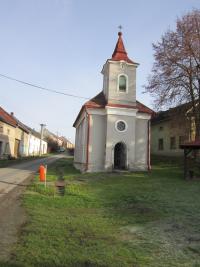 Kaplička v Přestavlkách