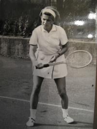 Zdena Czechmanová - Machová, tennis
