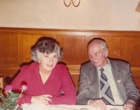 Mr and Mrs Husák, 1981, Switzerland