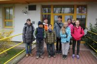 Pupils of the Elementary School "Brána" Visiting the Archive of Jičín (09/04/2015)